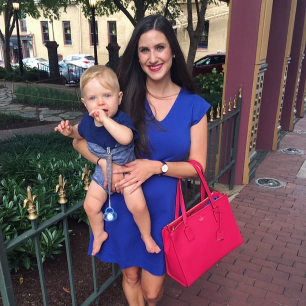 Kate Spade blue stretch dress